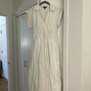 Banana Republic Factory Band Waist Midi Dress